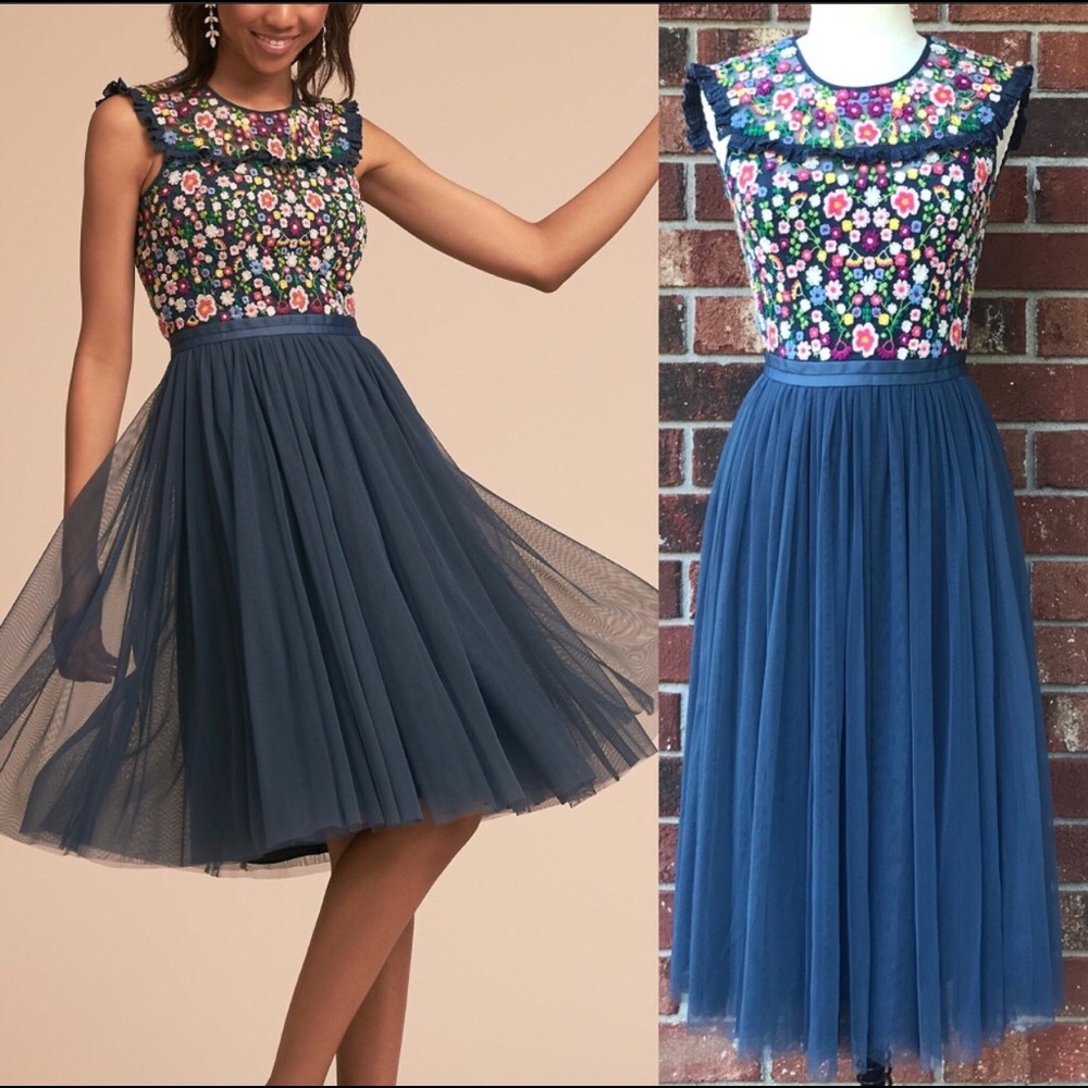 ❤️🔥 BHLDN Needle and Thread Lazy Daisy Dress